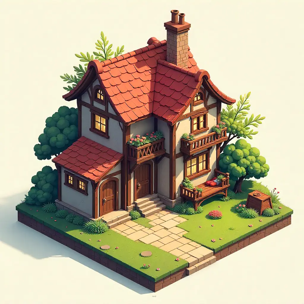 Exploded view of kitchen appliance with floating components